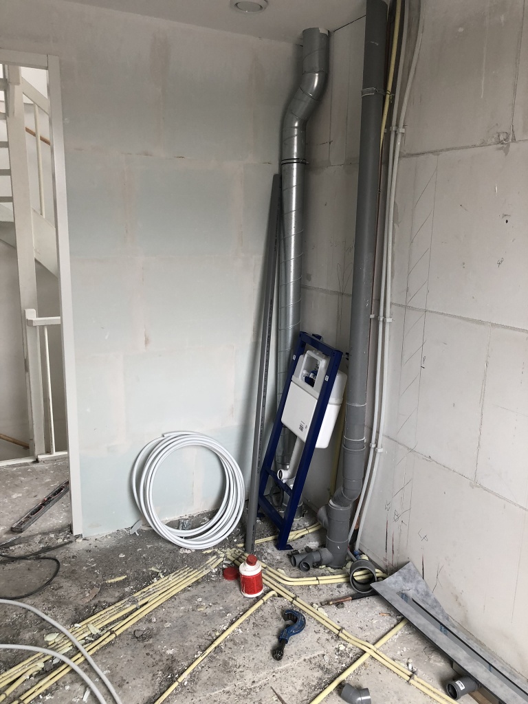 Nieuwbouw Badkamer & Toilet